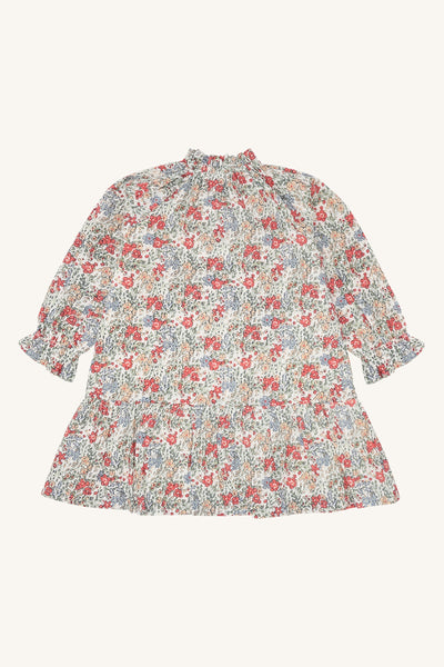 Leichtes Langarmkleid "Karoline", geblümt - Hust&Claire