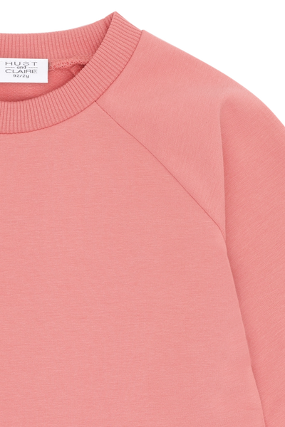 Leichtes Sweatkleid "Donna", Mädchen mit Hund - Hust&Claire