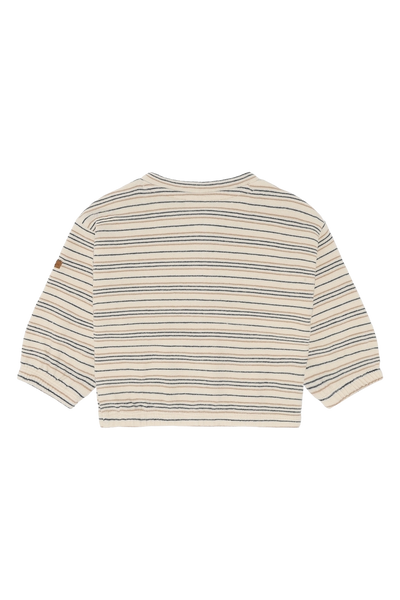 Pullover "Sigurt" aus Feinstrick, geringelt - Hust&Claire