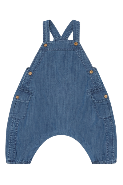 Jeans-Latzhose "Maks", Blue Denim - Hust&Claire