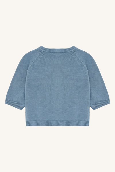 Strickjacke/Cardigan "Calll Knit", Bauernhof-Stickerei - Hust&Claire