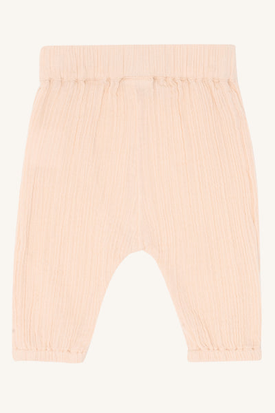 Babyhose Thicco, Musselin, Puderrosa (Quartz) - Hust&Claire