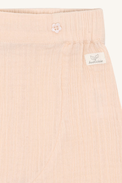 Babyhose Thicco, Musselin, Puderrosa (Quartz) - Hust&Claire