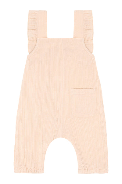 Latzhose Melik, Musselin, Puderrosa (Quartz)- Hust&Claire