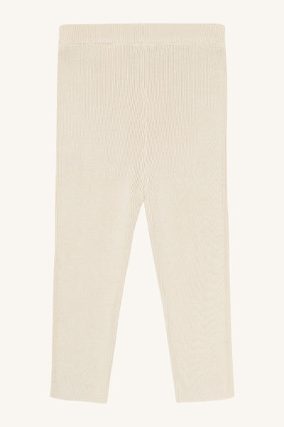 Legging "Lui", Bambus/Baumwolle, Sandshell - Hust&Claire