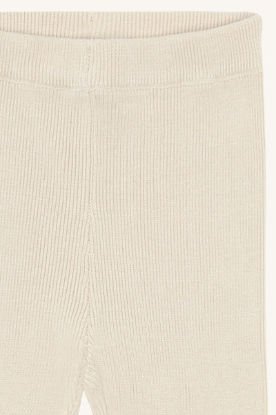 Legging "Lui", Bambus/Baumwolle, Sandshell - Hust&Claire
