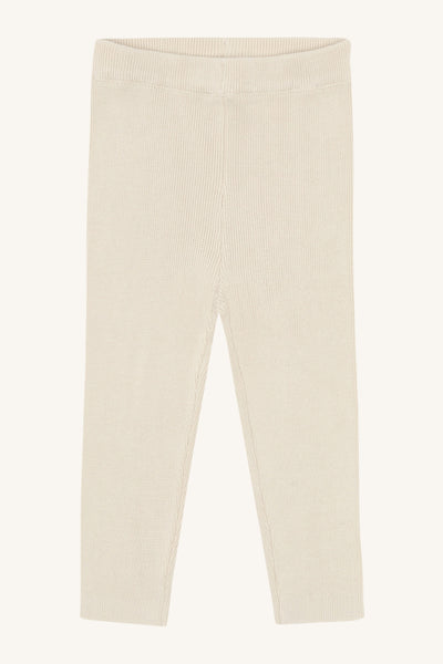 Legging "Lui", Bambus/Baumwolle, Sandshell - Hust&Claire
