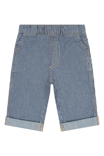 Jeans "Jean", marine-weiß gestreift - Hust&Claire