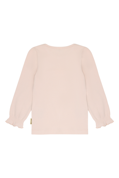 Langarmshirt/Longsleeve "Alma", Quartz (Zartes Pfirsichrosa) - Hust&Claire