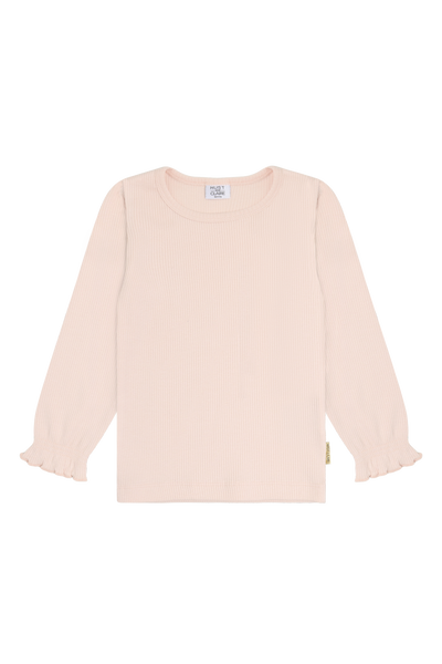 Langarmshirt/Longsleeve "Alma", Quartz (Zartes Pfirsichrosa) - Hust&Claire