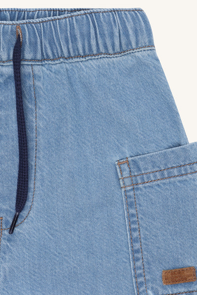 Kurze Jeans "Hans", Blue Denim - Hust&Claire