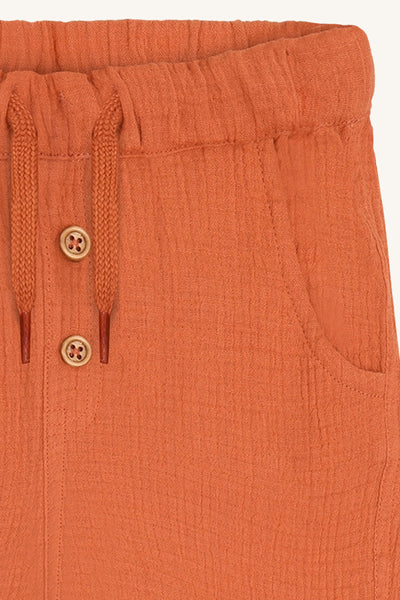 Hose "Trevor Muslin", Orange (Autumn) - Hust&Claire