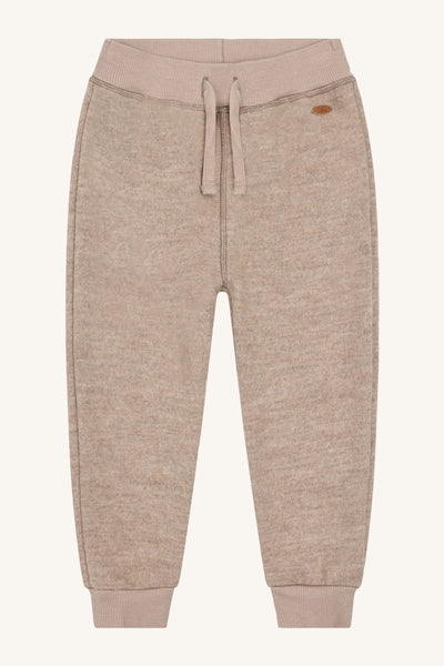 Hose aus Wollwalk "Gia", Biscuit (Beige) - Hust&Claire