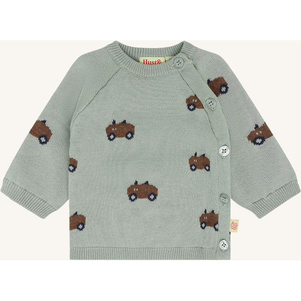 Babyjacke (Wickeljacke) "Call Jacquard", Autos - Hust&Claire