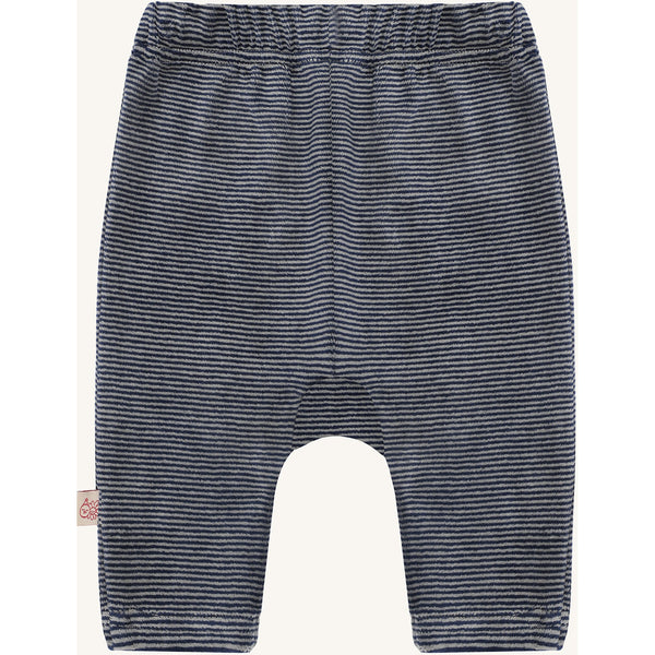 Babyhose "Gabe Stripe",  blau geringelt (Blues) - Hust&Claire