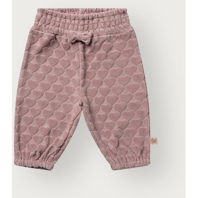 Babyhose "Thicco Heart" mit Herzchen, Heather (Flieder) - Hust&Claire