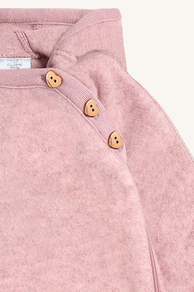 Wollfleece-Overall "Mevi", Heather - Hust&Claire