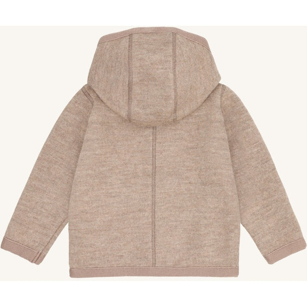 Wollwalkjacke "Ebba", Biscuit (Beige) - Hust&Claire