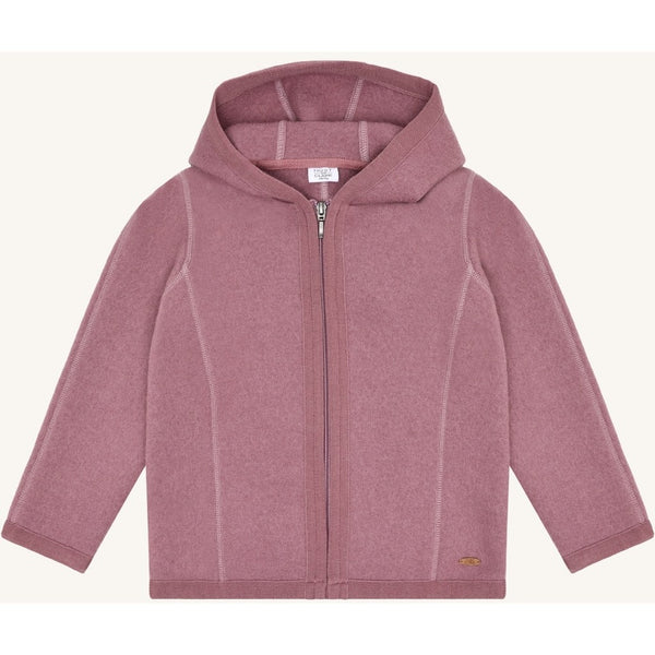 Wollwalkjacke "Ebba", Malve (Pale Mauve) - Hust&Claire