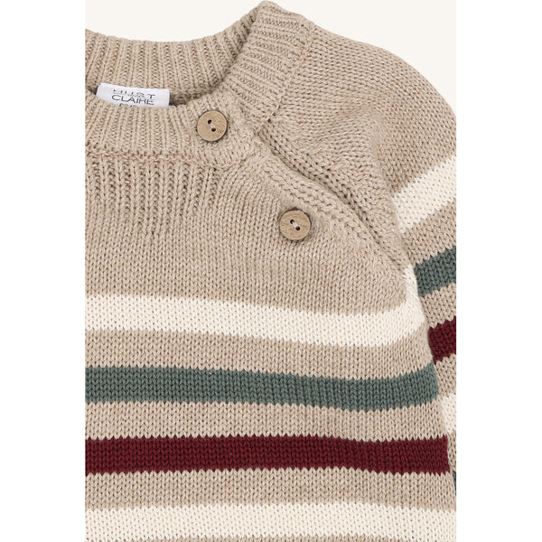 Pullover "Pilou Knit Hike", geringelt - Hust&Claire