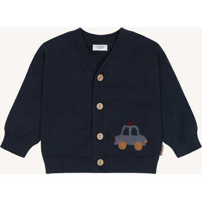 Strickjacke "Charli Police",  Polizeiauto - Hust&Claire