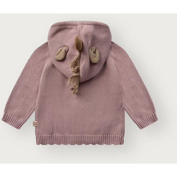 Strickjacke Cilja Unicorn, Einhorn-Kapuze - Hust&Claire
