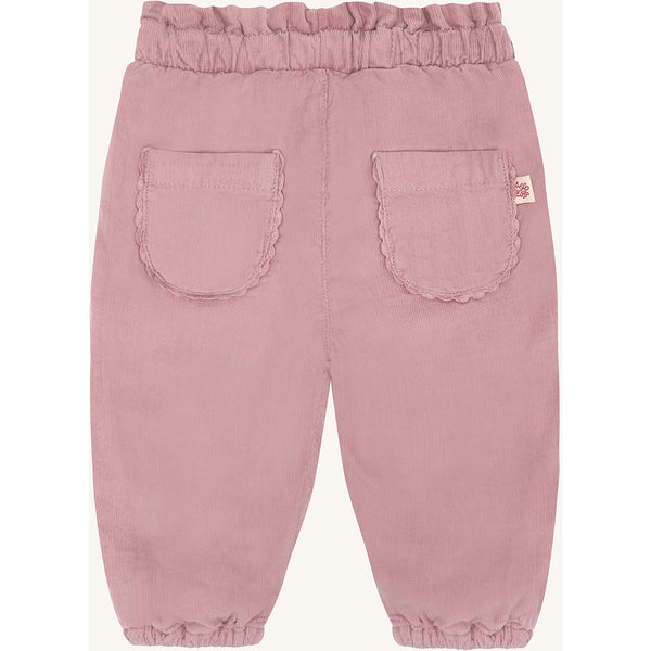 Hose für Mädchen, "Trine Corduroy", Cord, Fliederfarben (Heather) - Hust&Claire