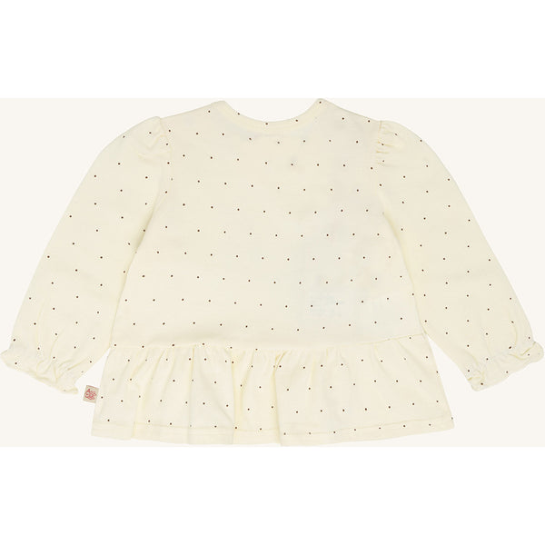 Langarmshirt/Longsleeve für Mädchen "Anna Trolly", Mädchen mit Puppenwagen - Hust&Claire