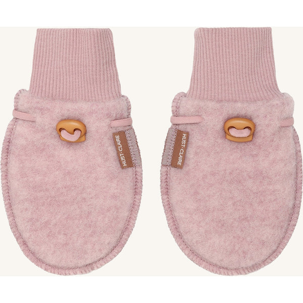Handschuhe (Fäustlinge) "Ferri", Wollfleece, Rosa (Heather) - Hust&Claire