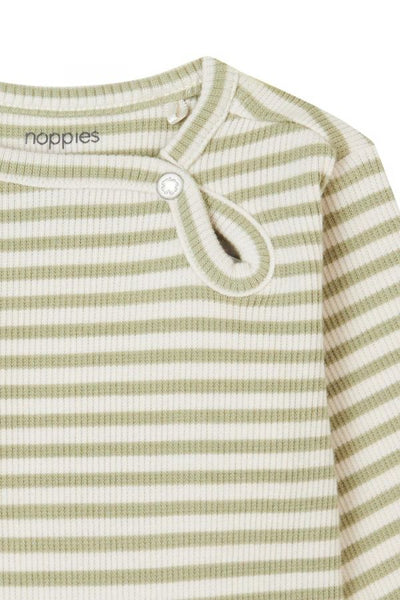 Langarmshirt "Gibbons", geringelt - Noppies