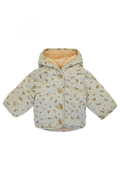 Jacke "Gelves" (Wendejacke),  Hellbeige/Tierprint - Noppies