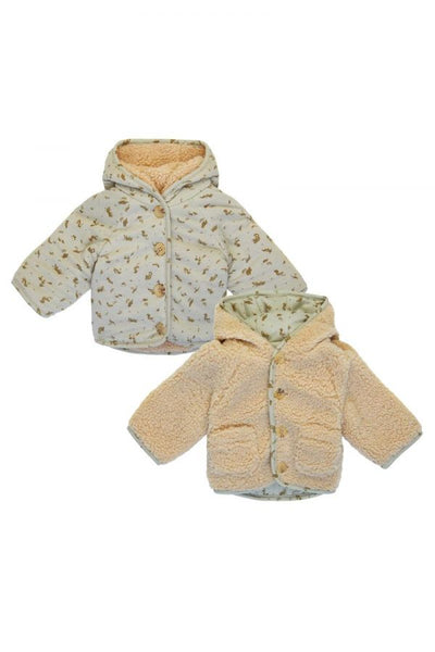 Jacke "Gelves" (Wendejacke),  Hellbeige/Tierprint - Noppies