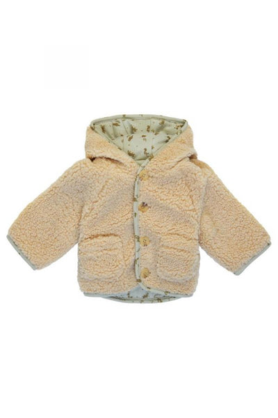 Jacke "Gelves" (Wendejacke),  Hellbeige/Tierprint - Noppies