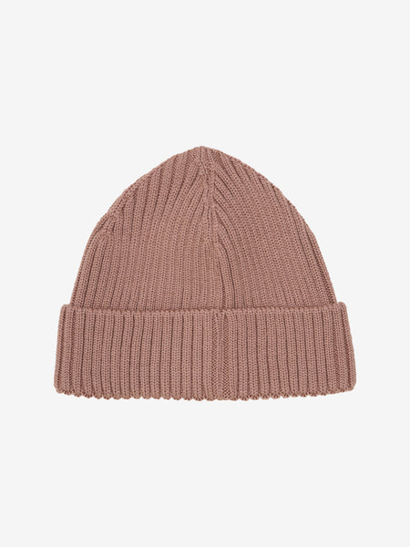 Strickmütze (Beanie), Wolle, Rosé (Burlwood) - Huttelihut