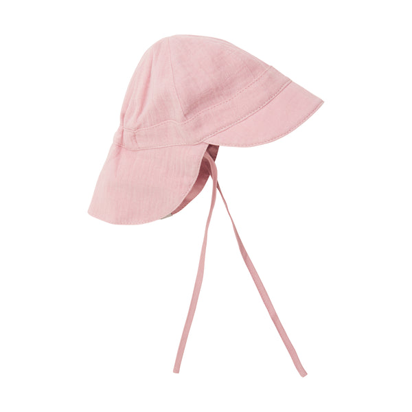 Sonnenhut, Musselin/Baumwolle, Pale Mauve (Puderrosa) - Huttelihut