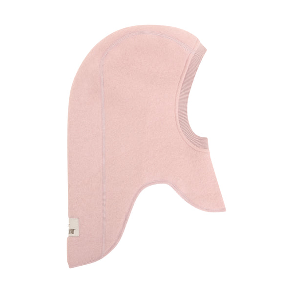 Schlupfmütze (Balaclava), Wollfleece, Rosa (Woodrose) - Huttelihut