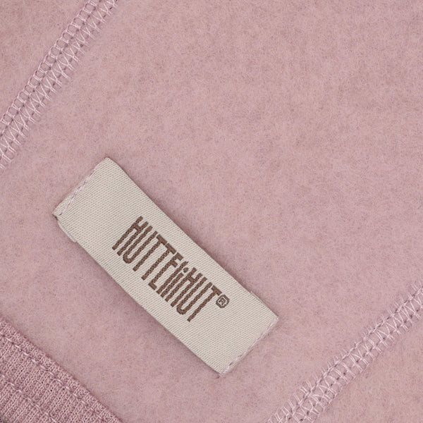 Babymütze (Erstlingsmütze), Wollfleece, Rosa (Woodrose) - Huttelihut
