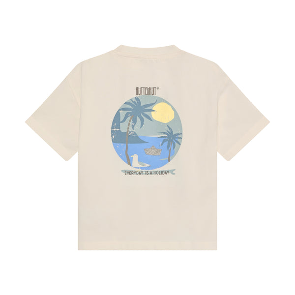 Kurzarm-Shirt mit Sommer-Print - Huttelihut