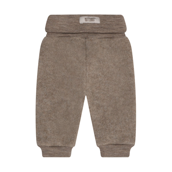 Hose, Wollfleece, Beige meliert (Savannah Melange) - Huttelihut