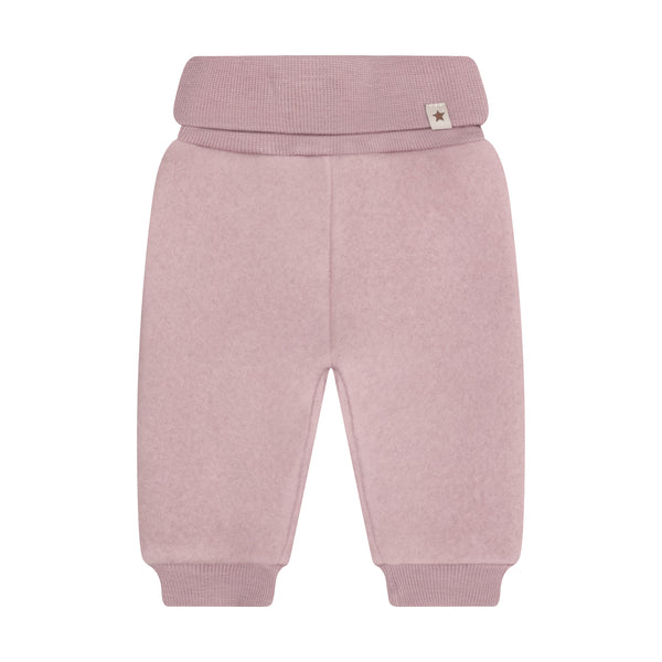 Hose, Wollfleece, Rosa (Woodrose) - Huttelihut