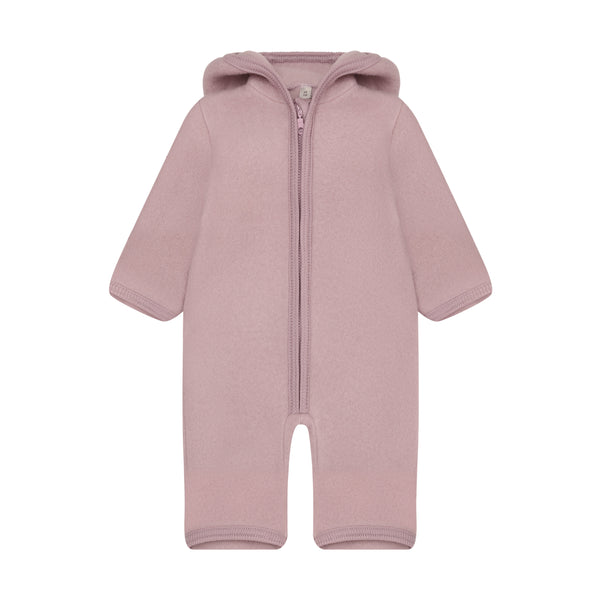 Overall, Wollfleece, Rosa (Woodrose) - Huttelihut