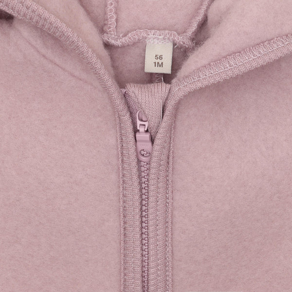 Overall, Wollfleece, Rosa (Woodrose) - Huttelihut