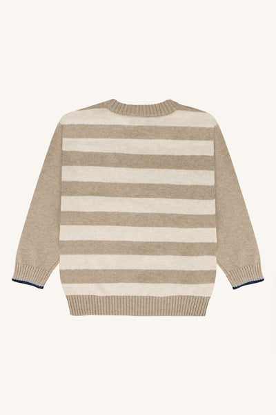 Pullover für Jungs "Pelle Aeroplane" mit Flugzeug-Motiv - Hust&Claire