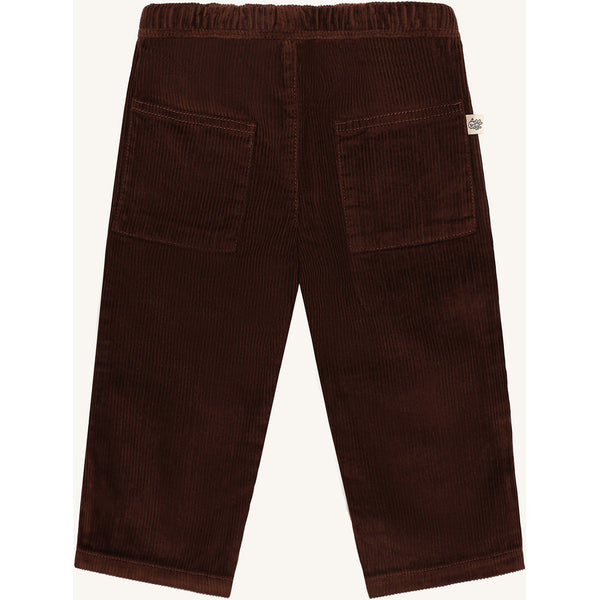 Cordhose für Jungen "Trevor Heavy Cord",  Braun (Soil) - Hust&Claire