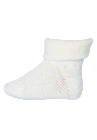 Frottee-Socken, Wolle, Natur - MP Denmark