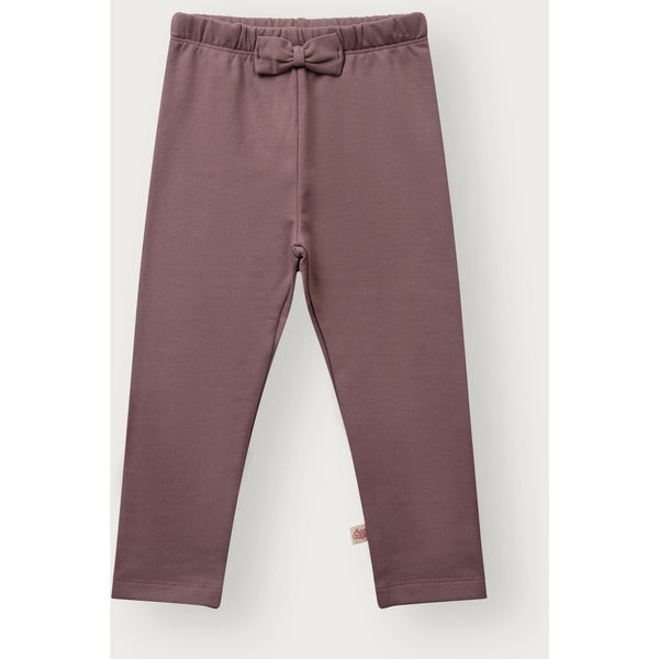 Legging für Mädchen  "Lisa Brushed", Plum (Pflaume) - Hust&Claire