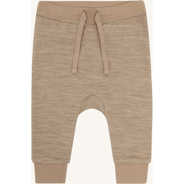 Hose (Joggers) "Gaby", Wolle/Bambus, Biscuit - Hust&Claire