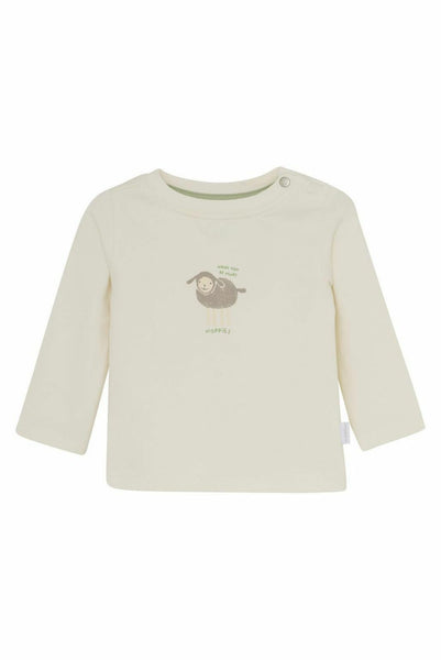 Langarmshirt/Longsleeve "Sjeba" mit Schäfchen-Print - Noppies