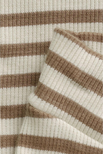 Hose "Surry", Natur/Hellbraun geringelt - Noppies