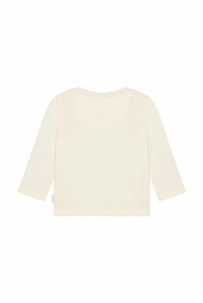 Langarmshirt/Longsleeve "Egret" mit Apfel-Print - Noppies